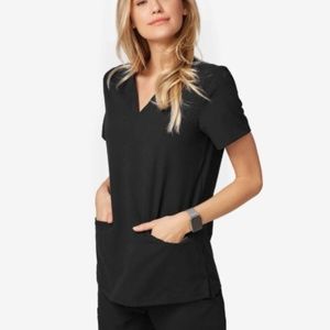 Figs Black Scrub Set